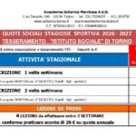 QUOTE_SOC_2026-2027 – QUOTE ASSOCIATIVE – ISTITUTO SOCIALE